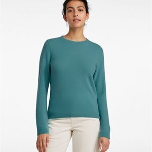 L.L. Bean Women's Teal Crew Neck Sweater